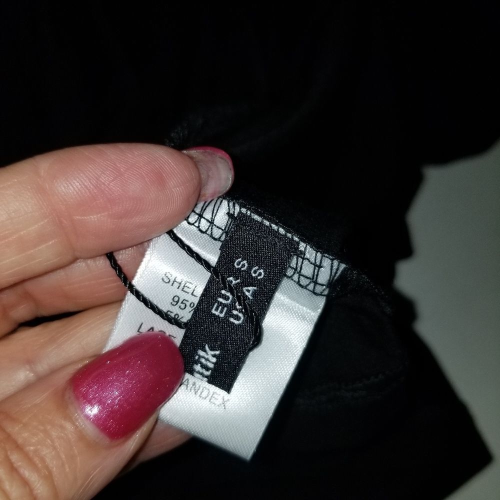 NWT AMELIE BOUTIK TOP BLACK Small - Picture 7 of 16